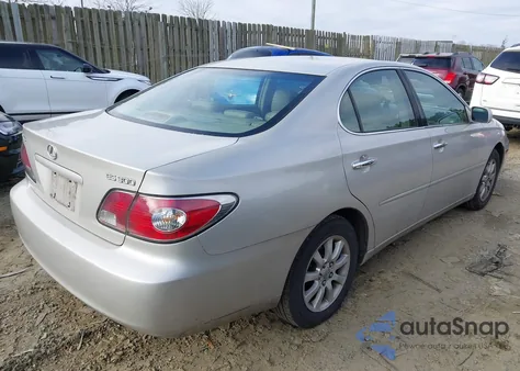 2002 Lexus Es 300 из США, поврежденный, VIN JTHBF30G220072258